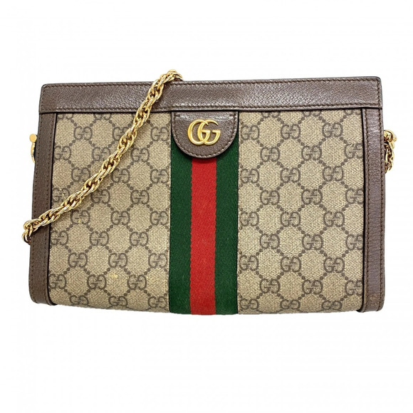 Gucci Handbags - GUCCI Authentic Brown Shoulder Bag